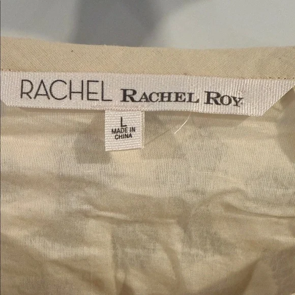 RACHEL Rachel Roy Cream Lace Blazer - Picture 2 of 3